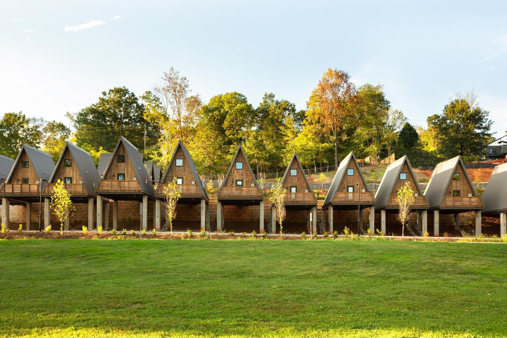 Wrong Way River Lodge & Cabins Asheville Luaran gambar